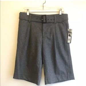 NWT Marc Jakob’s  gray wool shorts